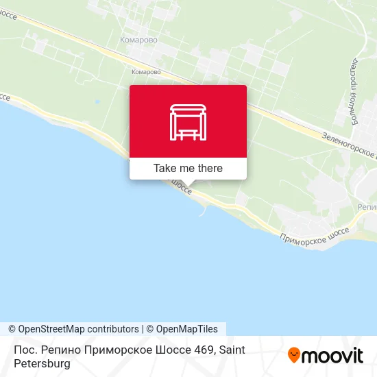 Пос. Репино Приморское Шоссе 469 map