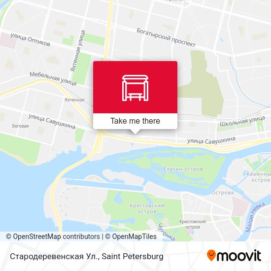 Стародеревенская Ул. map