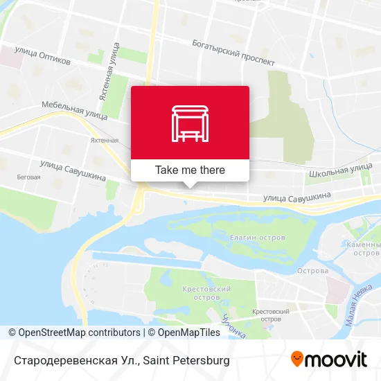 Стародеревенская Ул. map