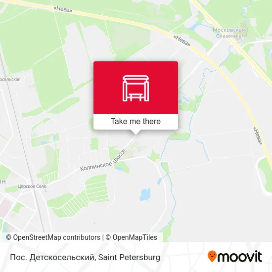 Пос. Детскосельский map
