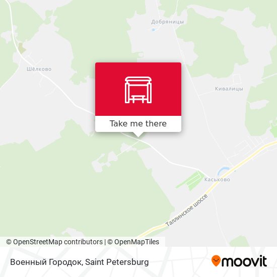 Военный Городок map