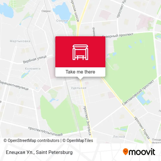 Елецкая Ул. map