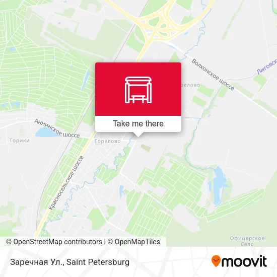 Заречная Ул. map