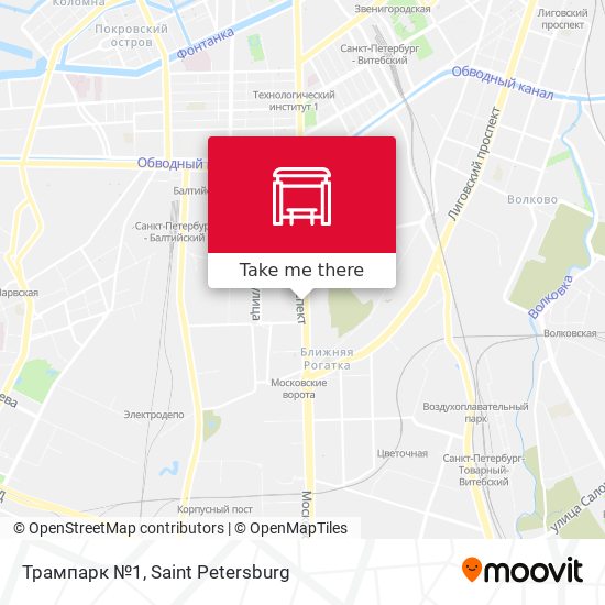 Трампарк №1 map