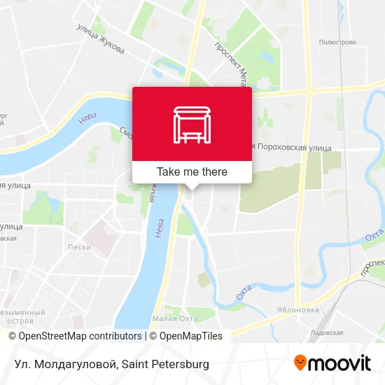 Ул. Молдагуловой map