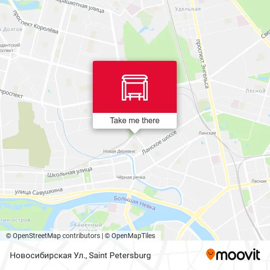 Новосибирская Ул. map