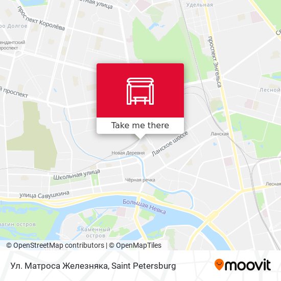 Ул. Матроса Железняка map
