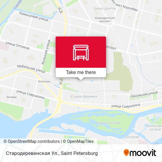 Стародеревенская Ул. map