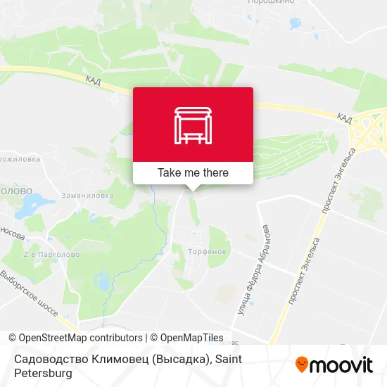 Садоводство Климовец (Высадка) map