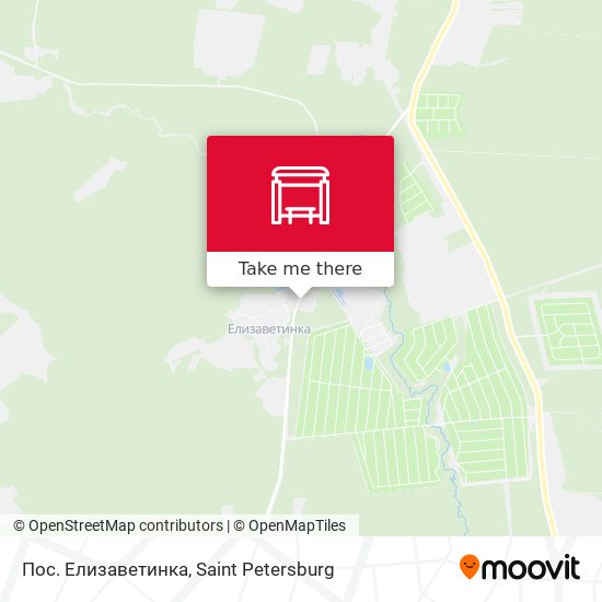 Пос. Елизаветинка map
