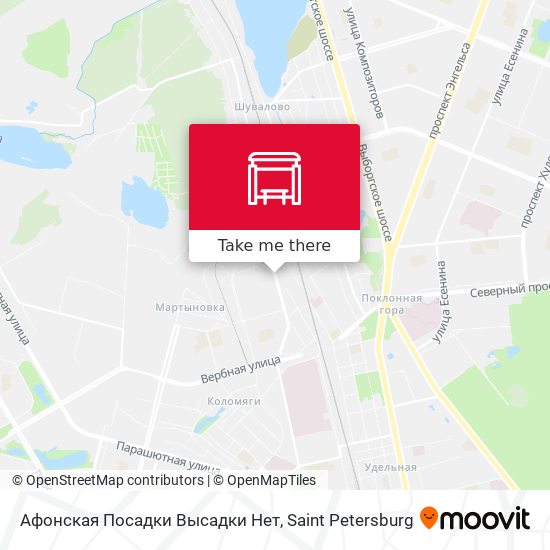 Афонская Посадки Высадки Нет map