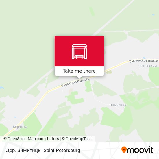 Дер. Зимитицы map