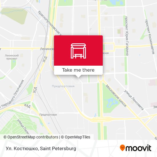 Ул. Костюшко map