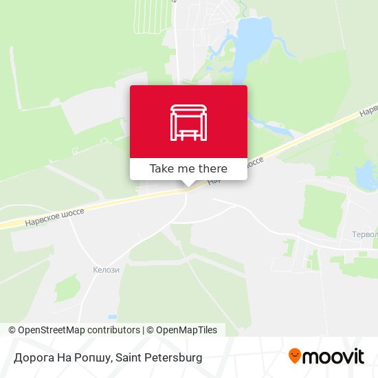 Дорога На Ропшу map