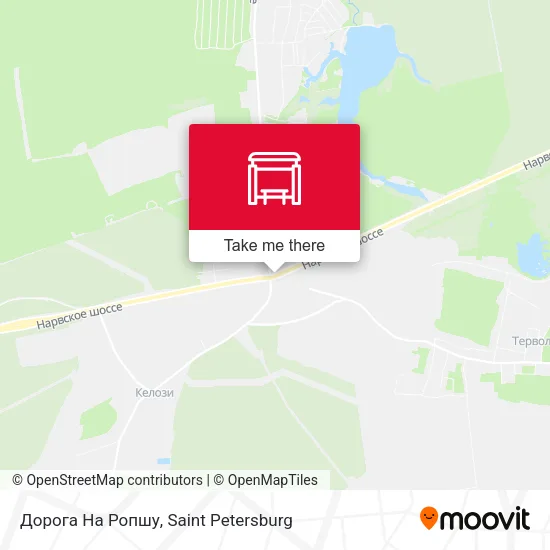 Дорога На Ропшу map
