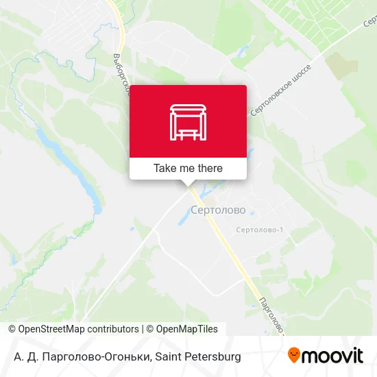 А. Д. Парголово-Огоньки map