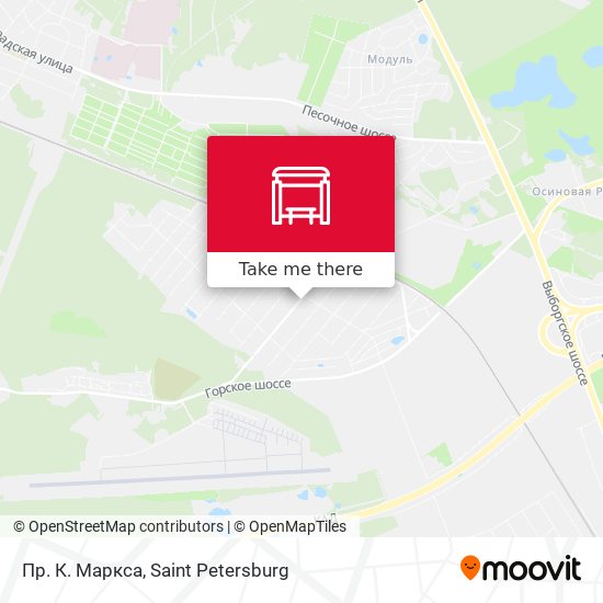 Пр. К. Маркса map