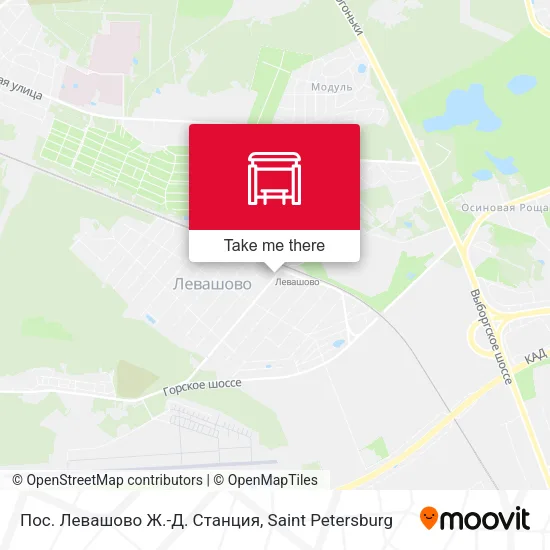 Пос. Левашово Ж.-Д. Станция map