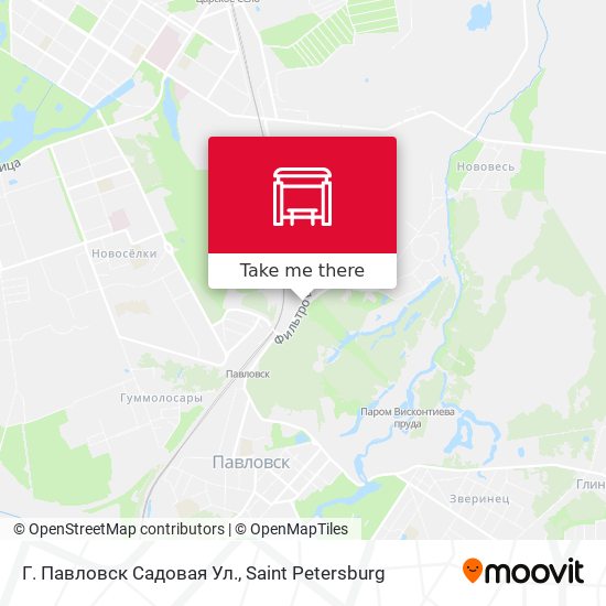 Г. Павловск Садовая Ул. map