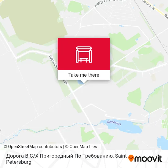 Дорога В С / Х Пригородный По Требованию map
