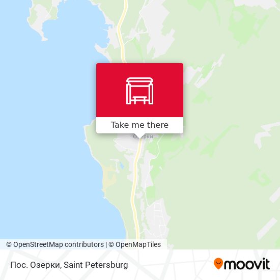 Пос. Озерки map