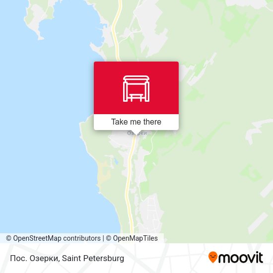 Пос. Озерки map