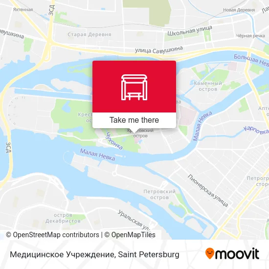 Медицинское Учреждение map