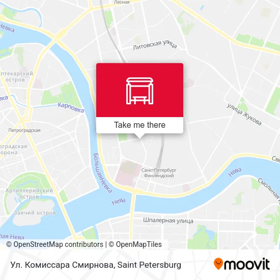 Ул. Комиссара Смирнова map