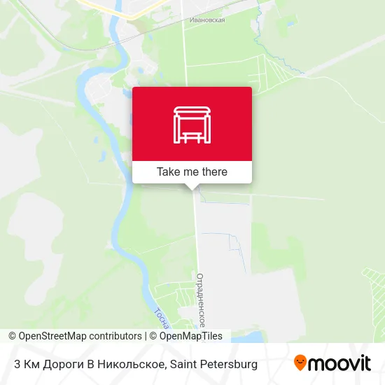 3 Км Дороги В Никольское map