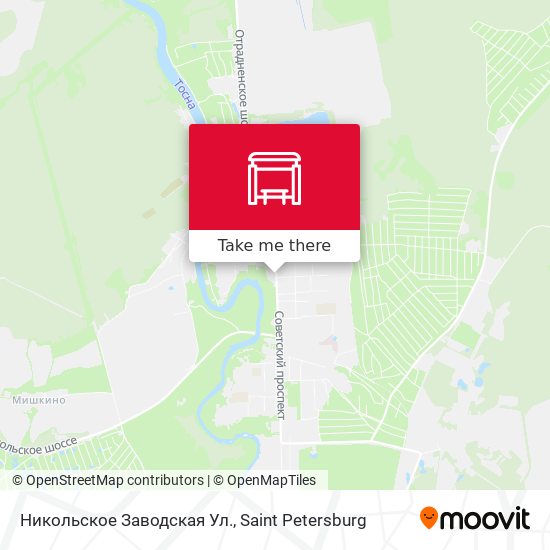 Никольское Заводская Ул. map