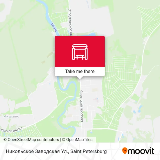 Никольское Заводская Ул. map