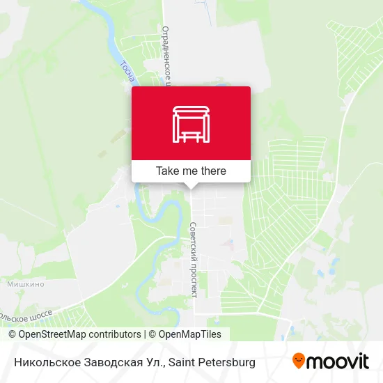 Никольское Заводская Ул. map