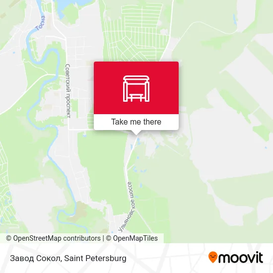 Завод Сокол map