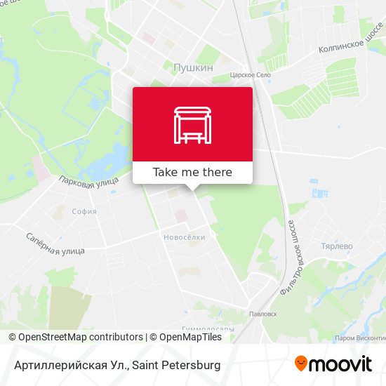 Артиллерийская Ул. map