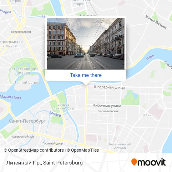 Литейный Пр. map