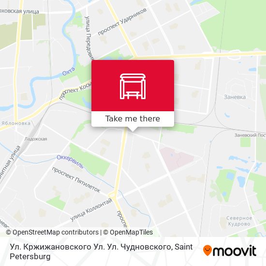 Ул. Кржижановского Ул. Ул. Чудновского map
