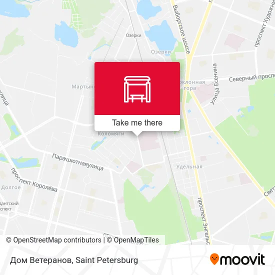 Дом Ветеранов map