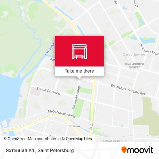 Яхтенная Ул. map