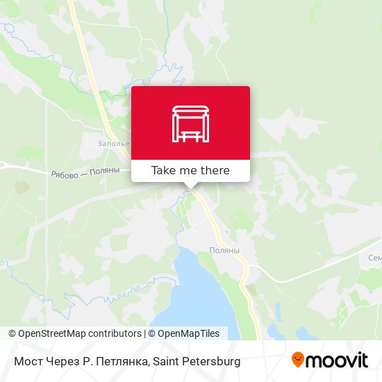 Мост Через Р. Петлянка map