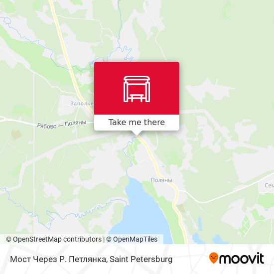 Мост Через Р. Петлянка map