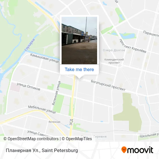 Планерная Ул. map