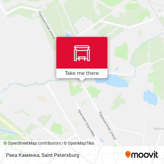 Река Каменка map