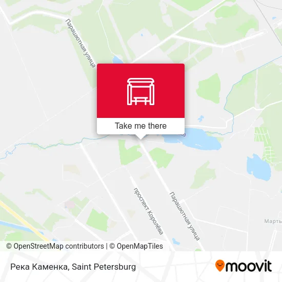 Река Каменка map