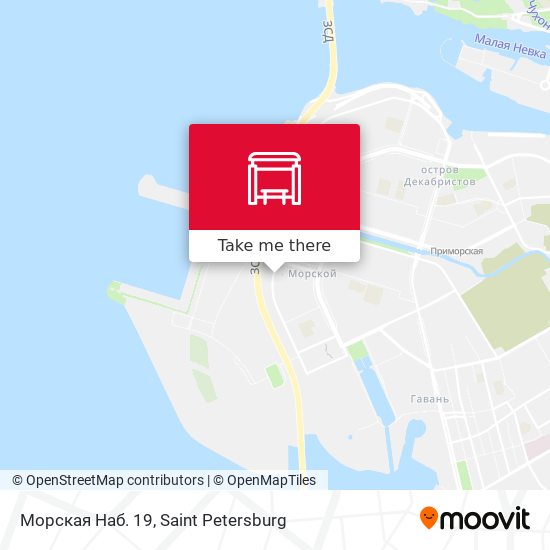 Морская Наб. 19 map