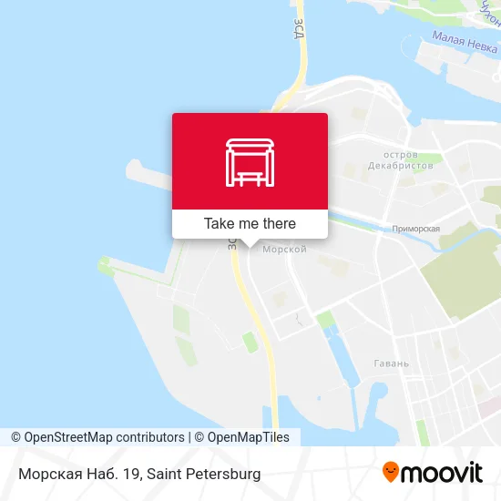 Морская Наб. 19 map