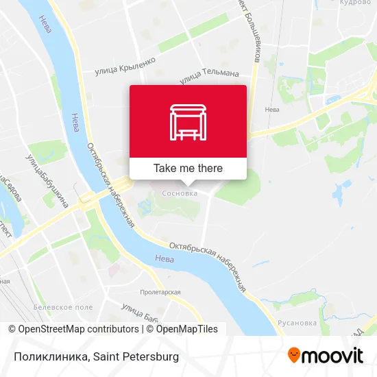 Поликлиника map