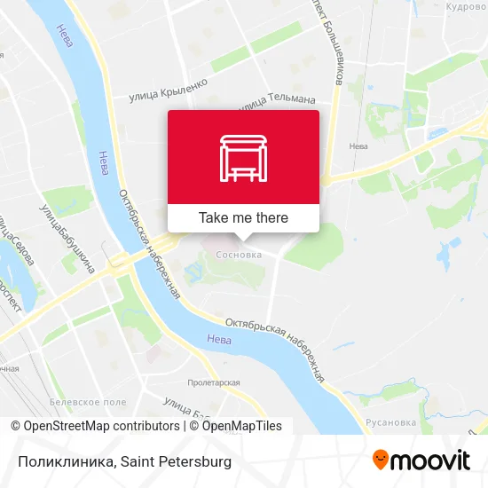 Поликлиника map