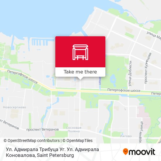 Ул. Адмирала Трибуца Уг. Ул. Адмирала Коновалова map