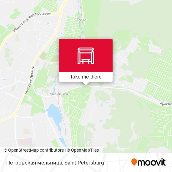 Петровская мельница map