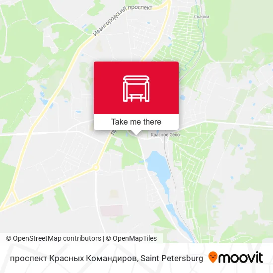 проспект Красных Командиров map